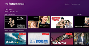 New on The Roku Channel in October 2019