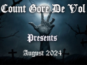 Count Gore Presents Aug. 2024