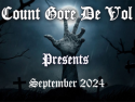 Count Gore Presents Sept. 2024