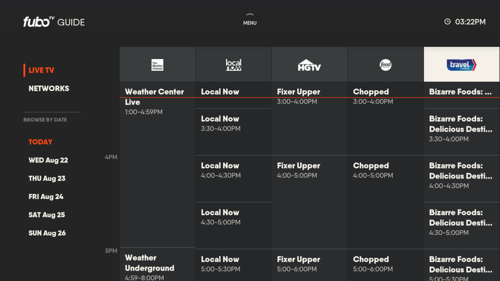 fubotv annual price