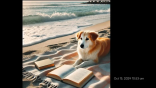 Book & Dog TV Screensaver